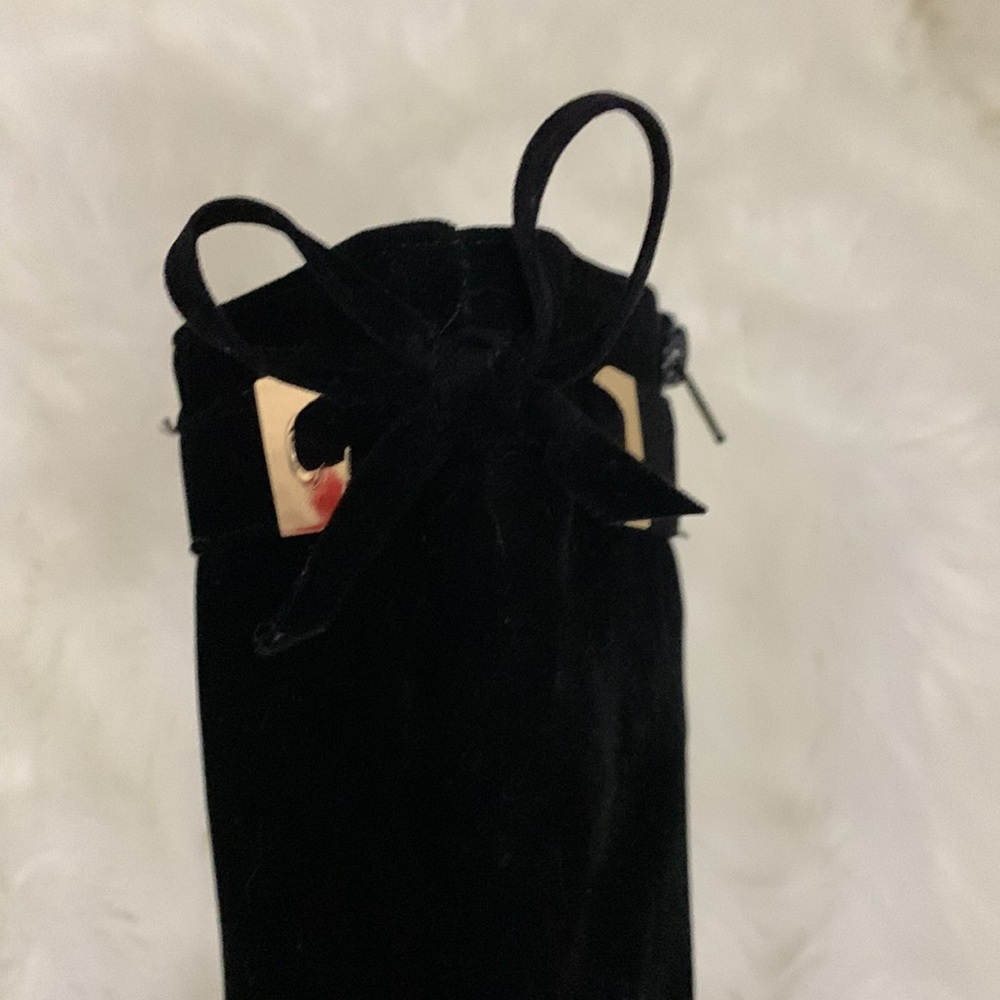 ❌SOLD❌ Velvet Knee-High Boot - Black - Size 7.5 - Picture 8 of 8